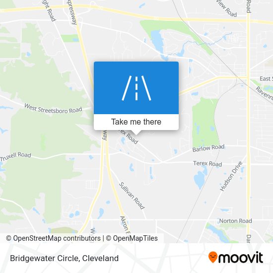 Mapa de Bridgewater Circle