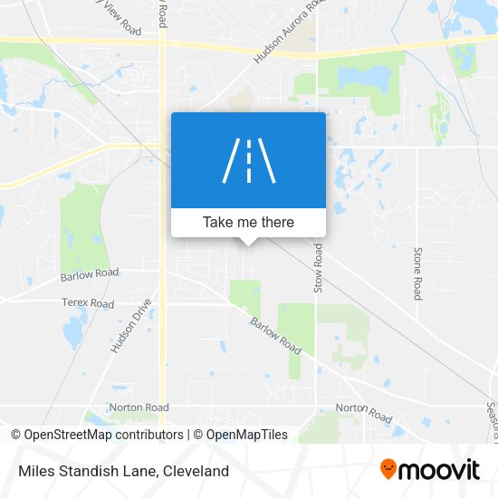Miles Standish Lane map