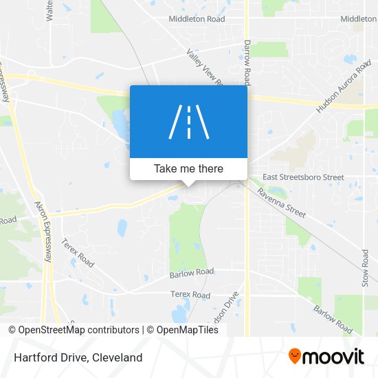 Mapa de Hartford Drive