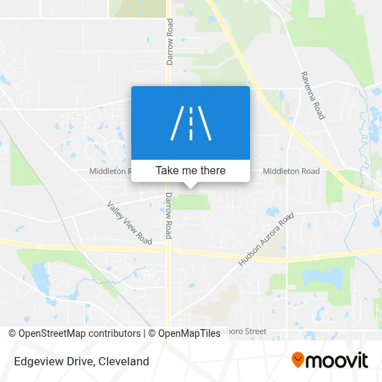 Edgeview Drive map