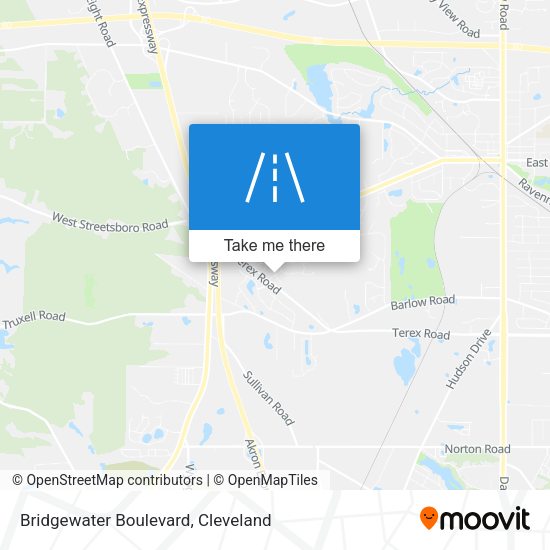 Mapa de Bridgewater Boulevard