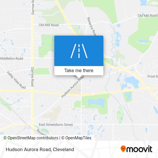 Hudson Aurora Road map