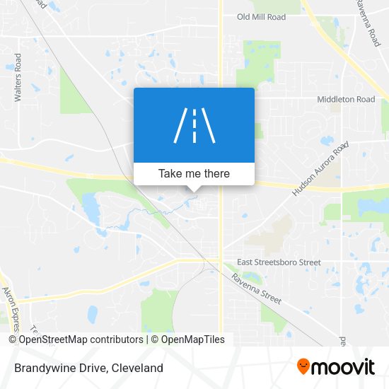 Brandywine Drive map
