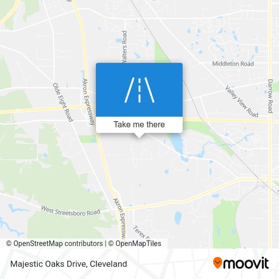 Majestic Oaks Drive map