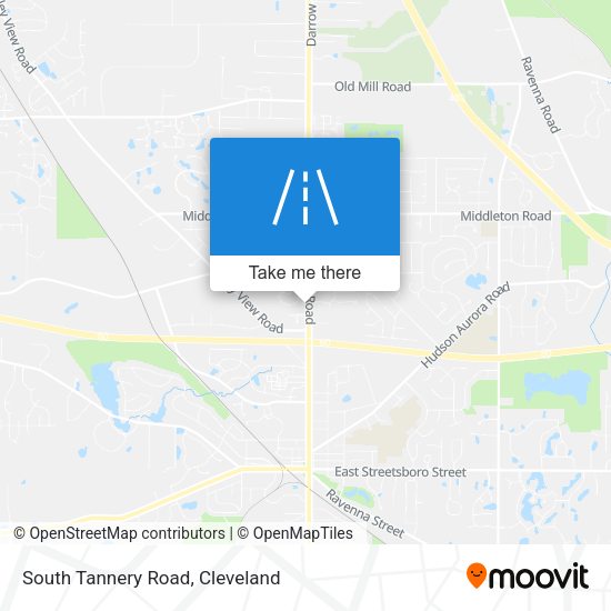 South Tannery Road map