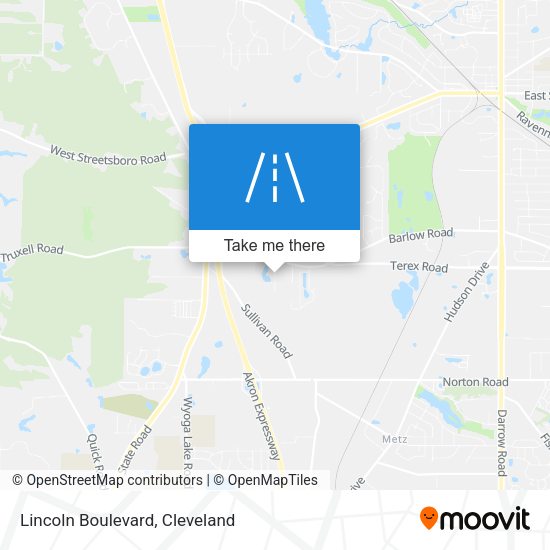 Lincoln Boulevard map