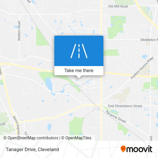 Mapa de Tanager Drive