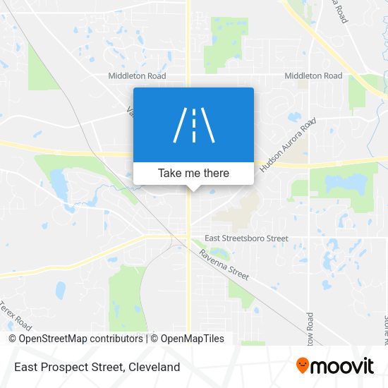 East Prospect Street map