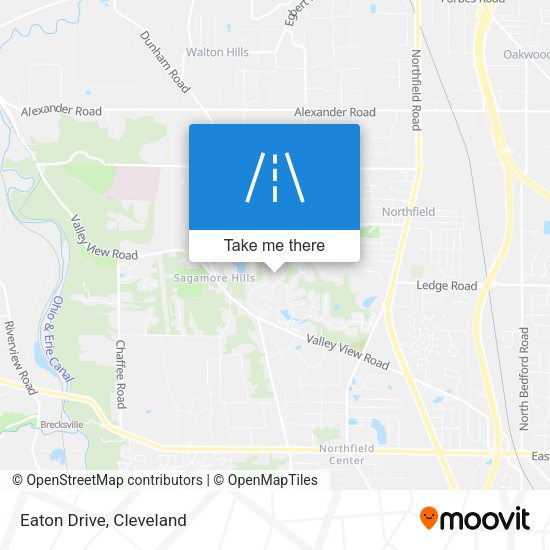 Mapa de Eaton Drive