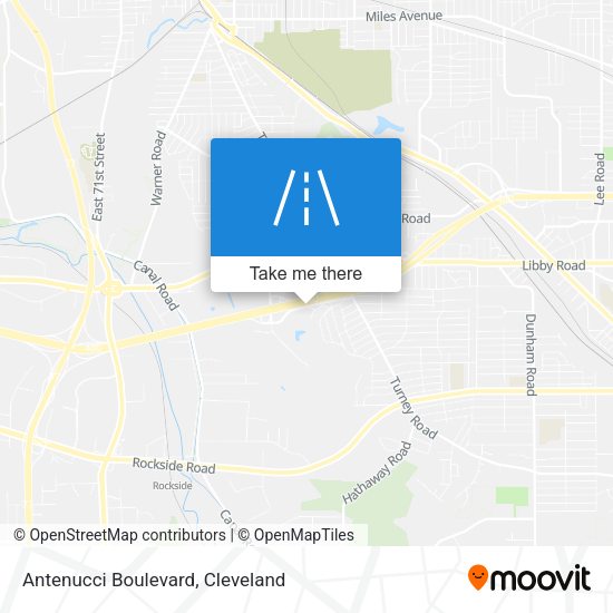 Mapa de Antenucci Boulevard