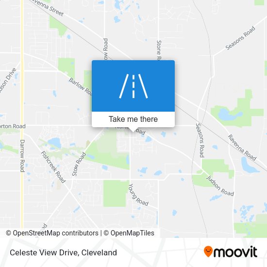 Celeste View Drive map