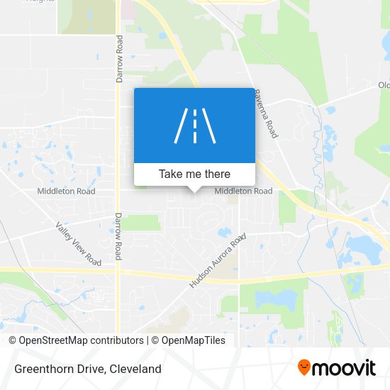 Mapa de Greenthorn Drive