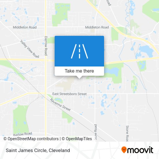 Saint James Circle map