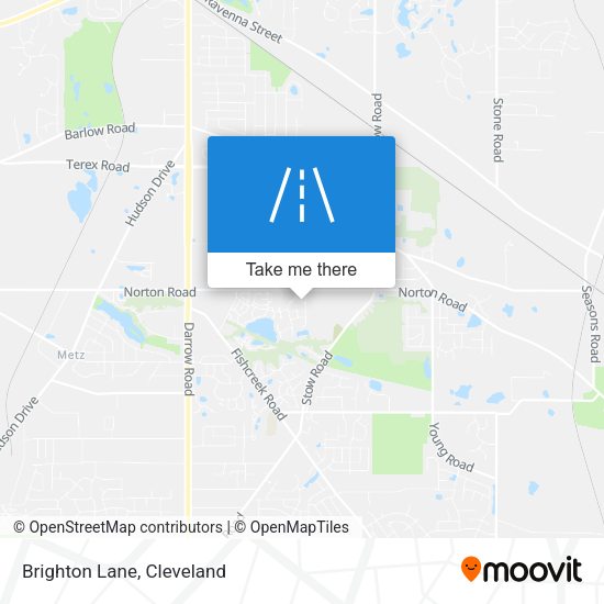 Mapa de Brighton Lane
