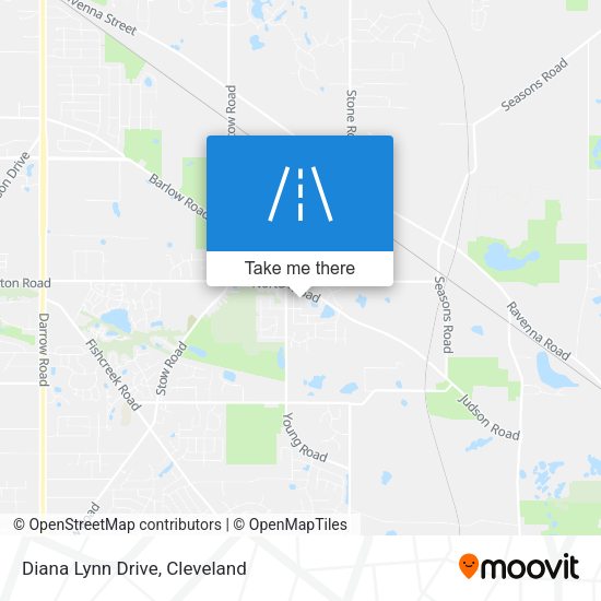 Diana Lynn Drive map