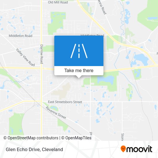 Mapa de Glen Echo Drive