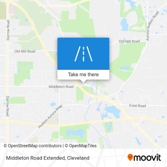 Mapa de Middleton Road Extended
