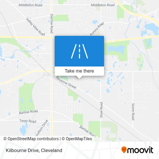 Kilbourne Drive map