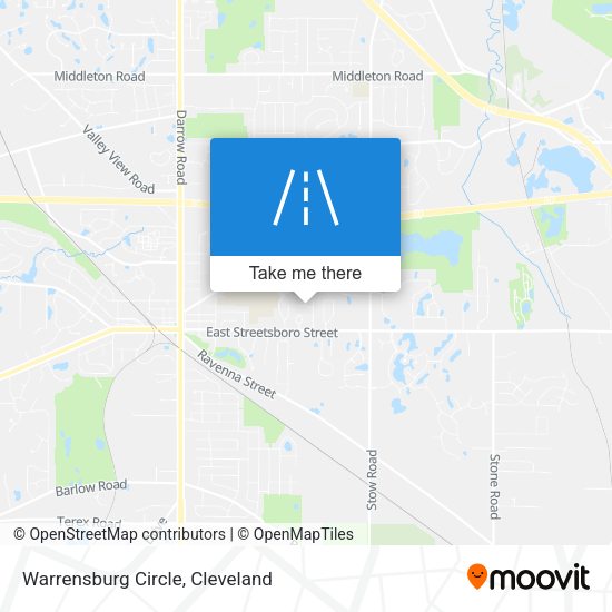 Mapa de Warrensburg Circle