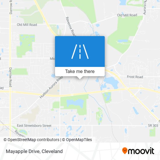 Mayapple Drive map