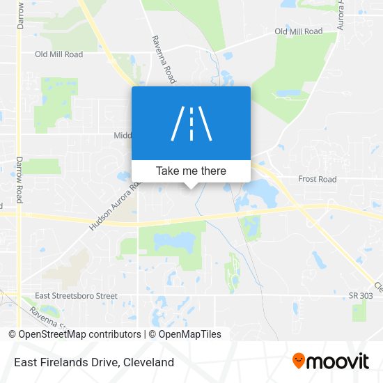 Mapa de East Firelands Drive