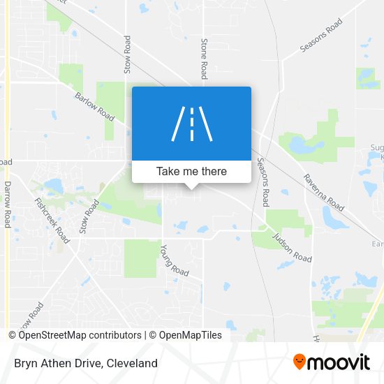 Bryn Athen Drive map