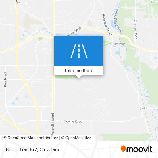 Mapa de Bridle Trail Br2