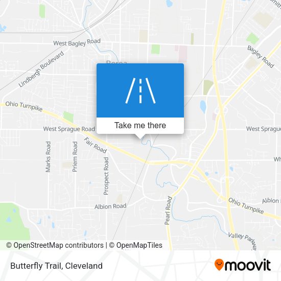 Mapa de Butterfly Trail