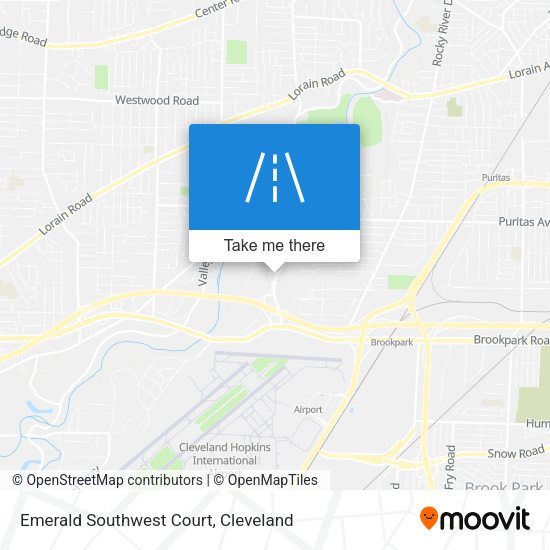 Mapa de Emerald Southwest Court