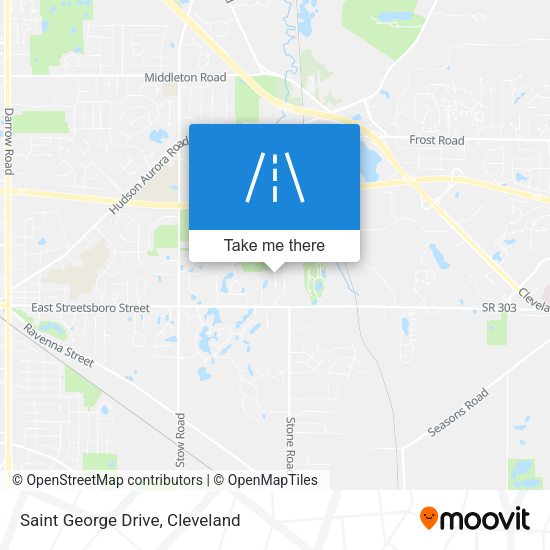 Mapa de Saint George Drive