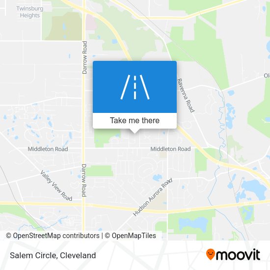 Mapa de Salem Circle
