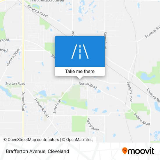 Brafferton Avenue map