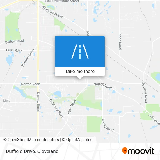 Duffield Drive map