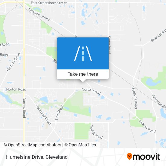 Humelsine Drive map