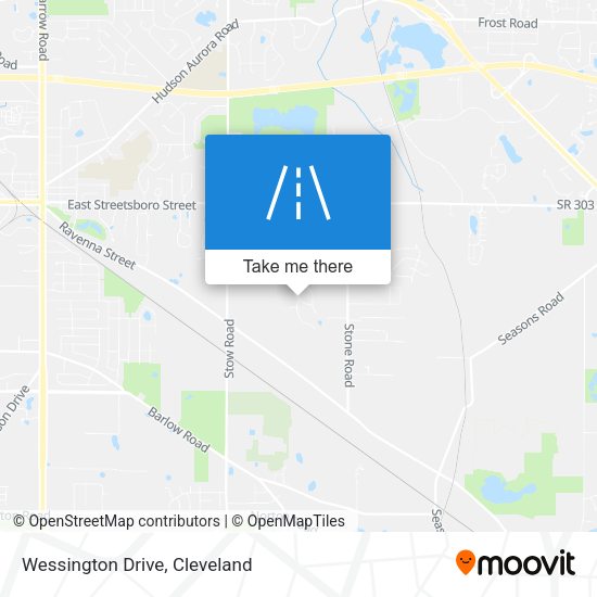 Mapa de Wessington Drive