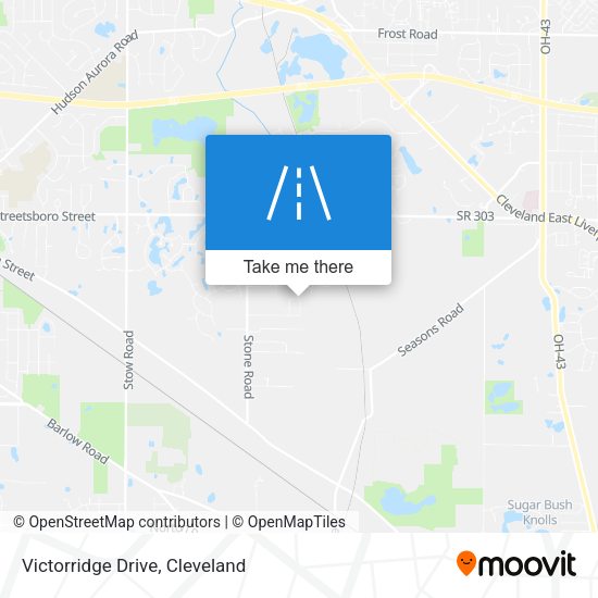 Mapa de Victorridge Drive