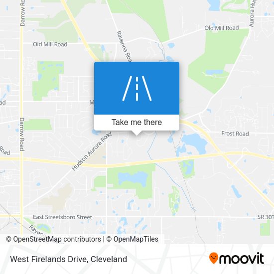 Mapa de West Firelands Drive
