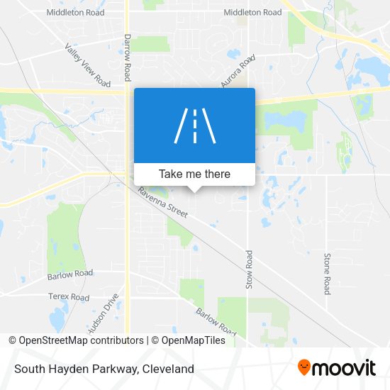 South Hayden Parkway map