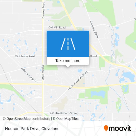 Hudson Park Drive map