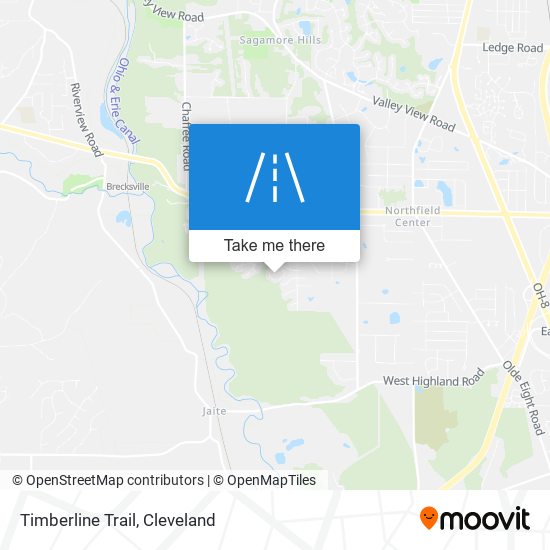 Timberline Trail map