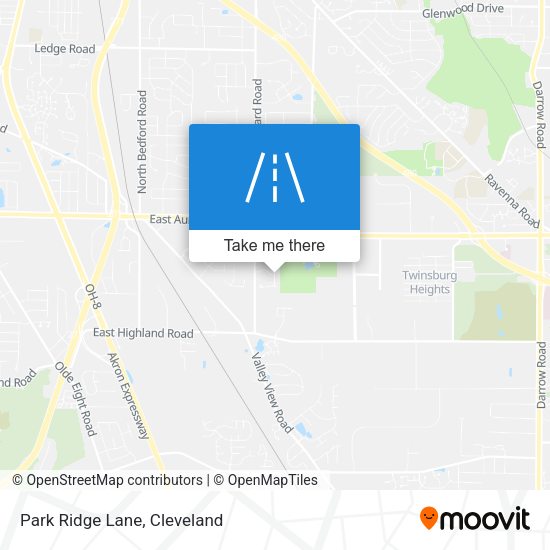 Mapa de Park Ridge Lane