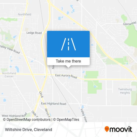 Wiltshire Drive map