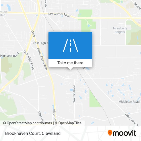 Brookhaven Court map