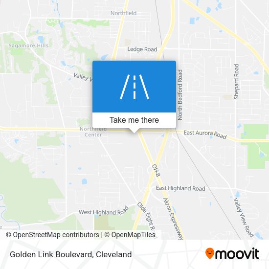 Golden Link Boulevard map