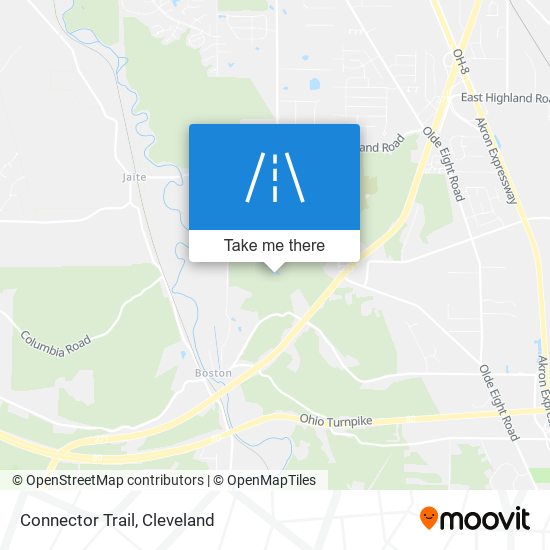 Mapa de Connector Trail