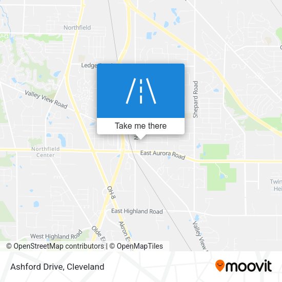 Mapa de Ashford Drive