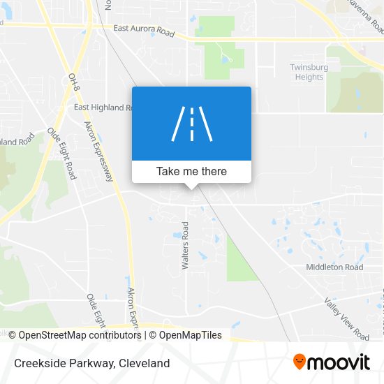 Creekside Parkway map