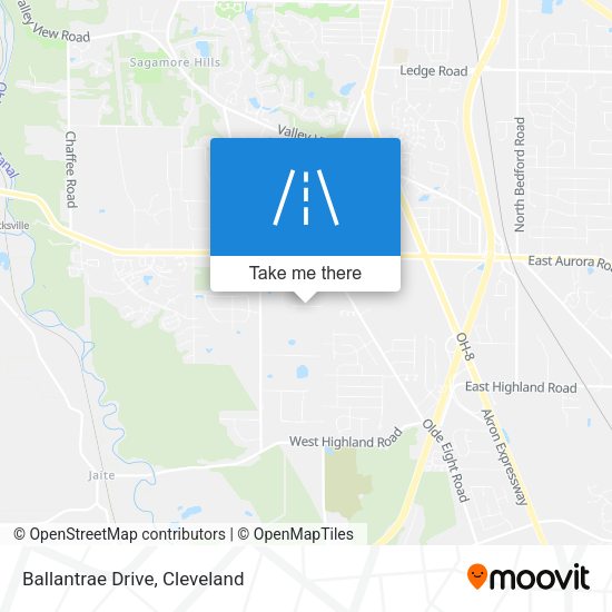 Mapa de Ballantrae Drive