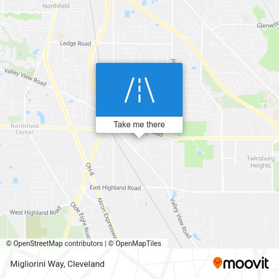 Mapa de Migliorini Way