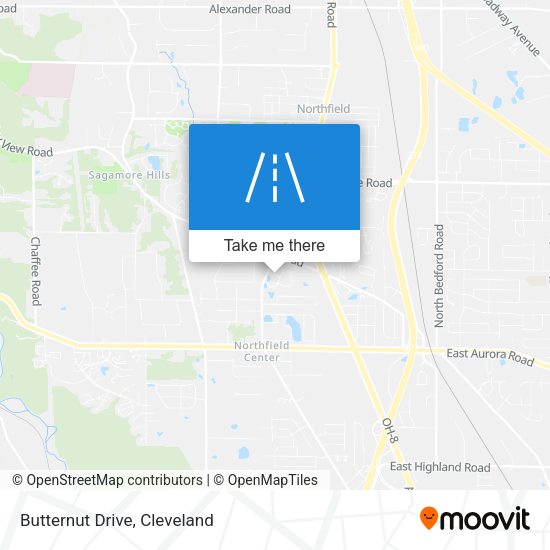 Mapa de Butternut Drive